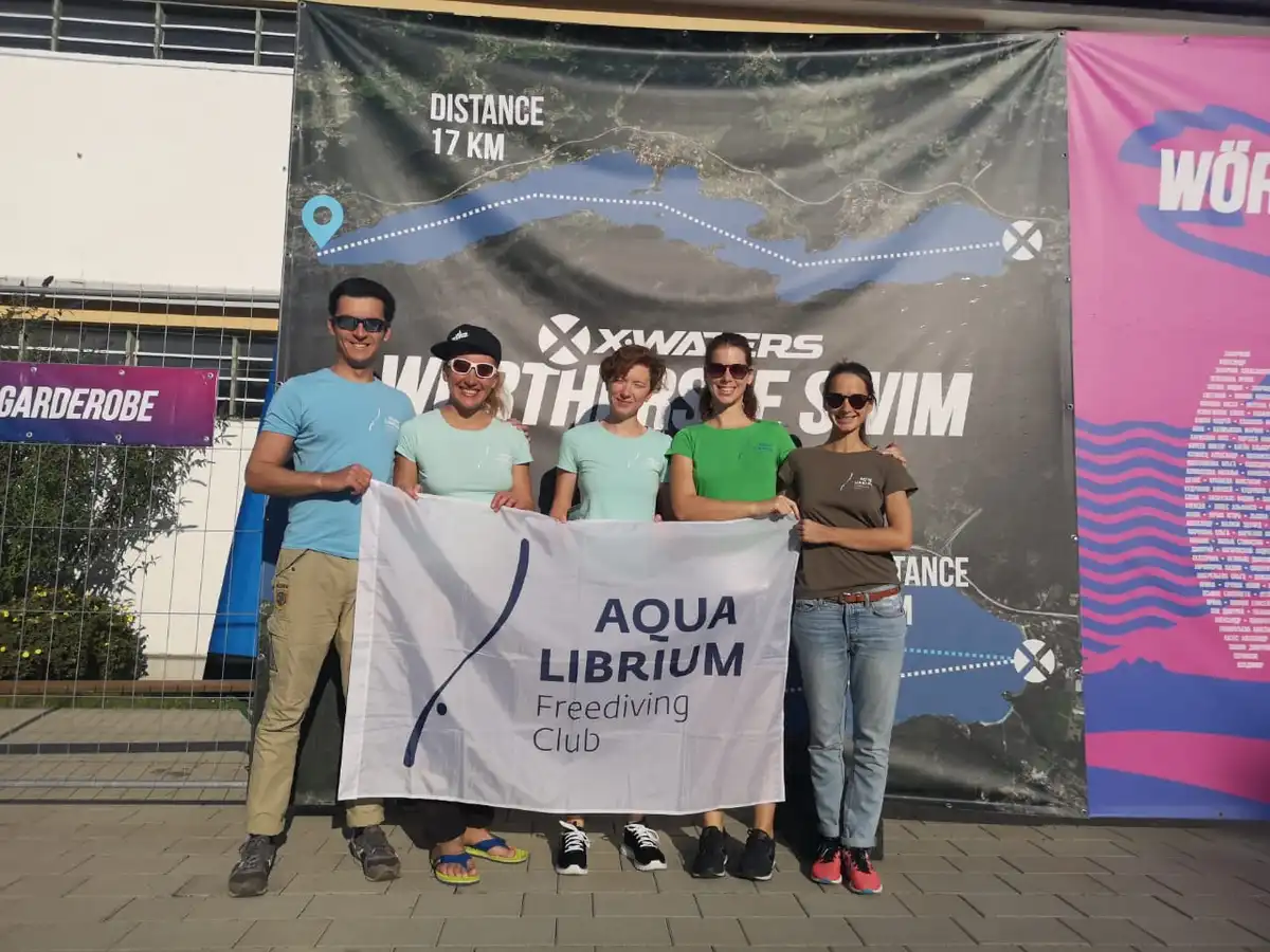 Соревнования на открытой воде в австрийском озере Вёртер :: сентябрь 2018