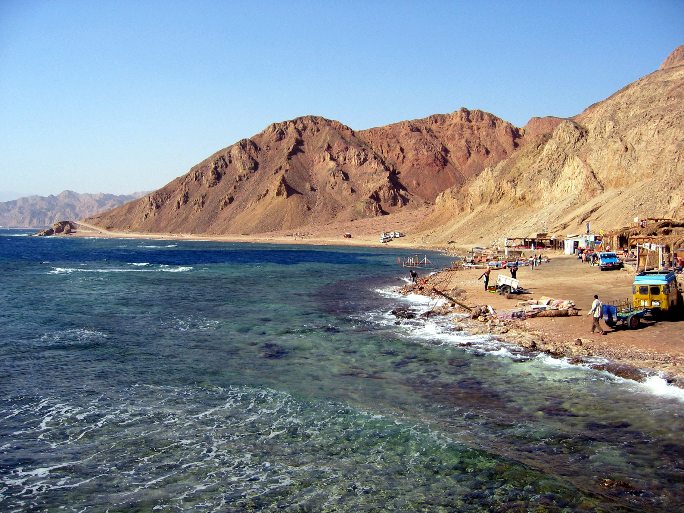 Sinai Diving Map