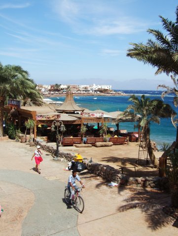 Dahab promenade Дахаб набережная 