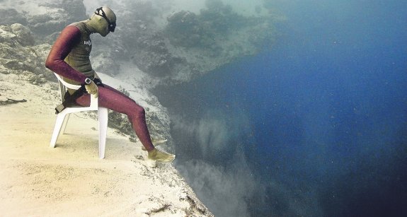 фридайвинг багамы deans blue hole Мигель Лосано Miguel Lozano