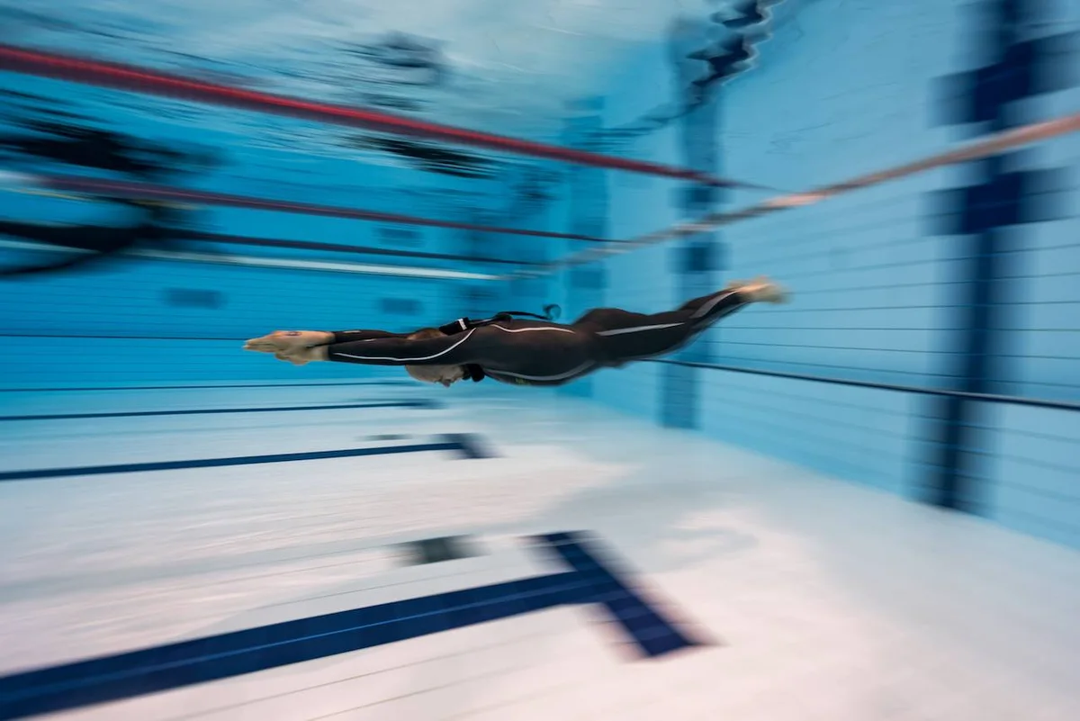 Спортсменка на дистанции динамики на чемпионате мира